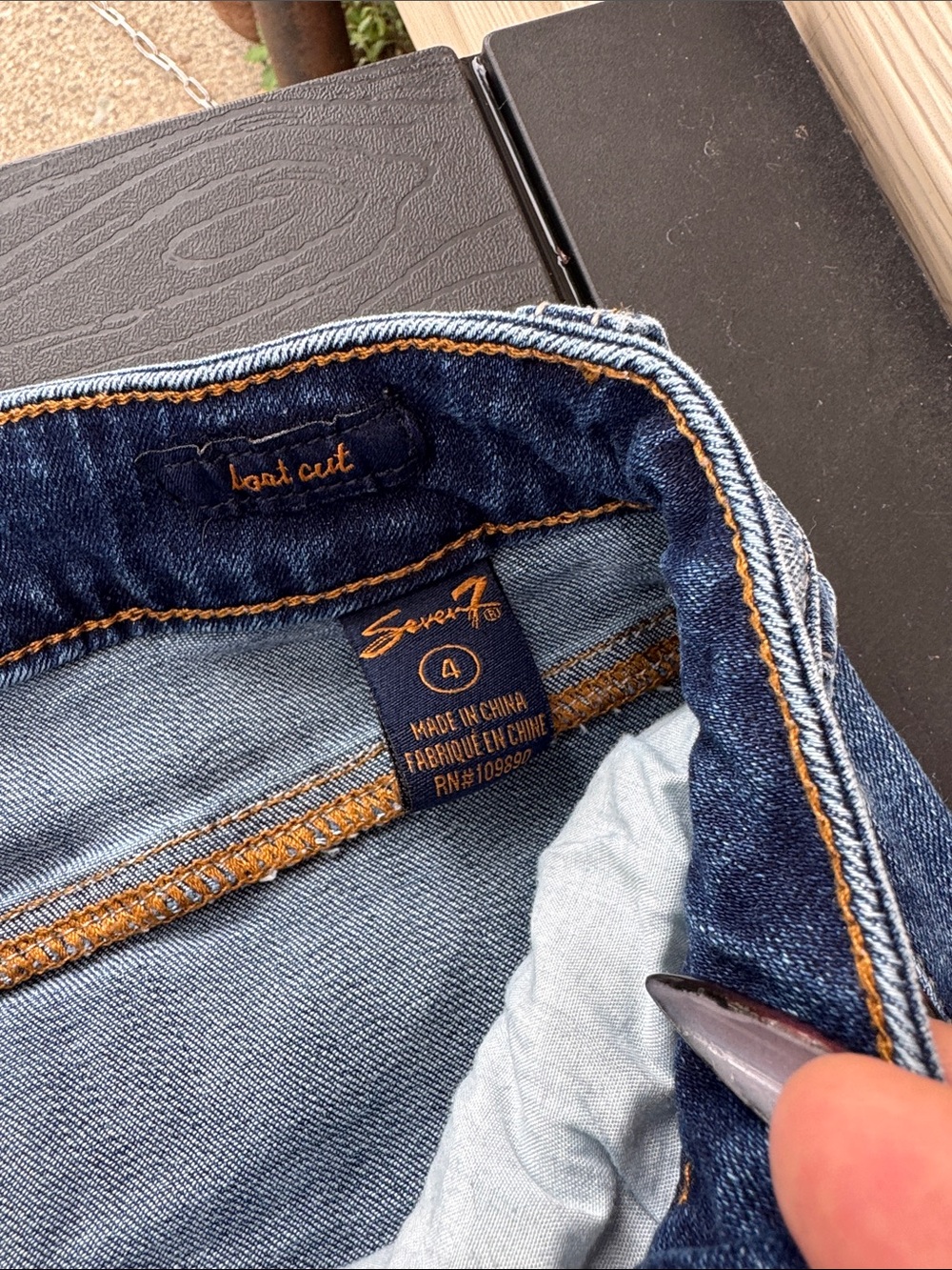 Seven7 Jeans size 4 - Picture 3 of 9